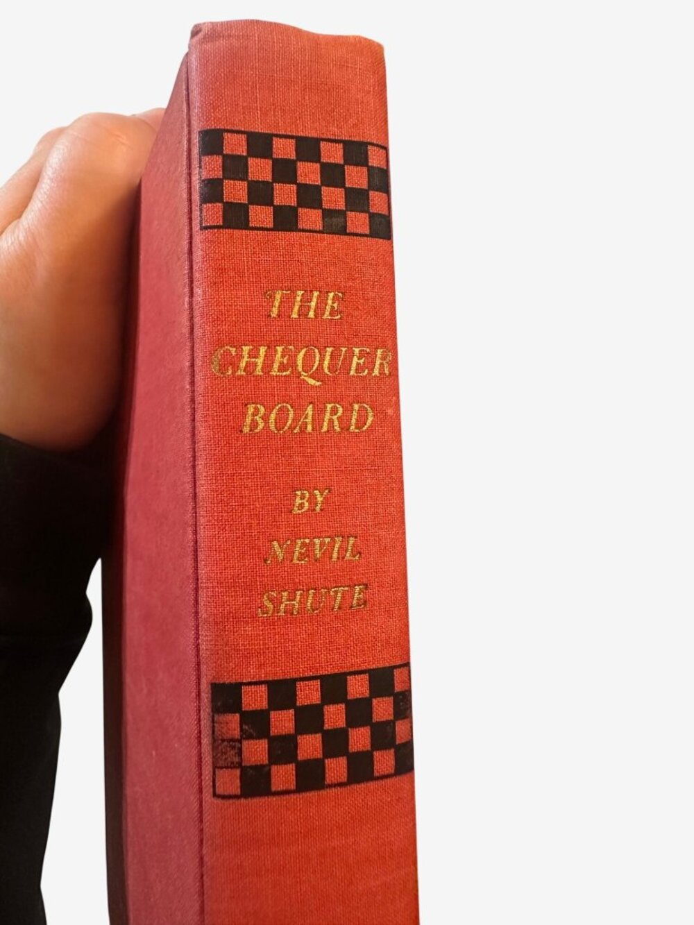 The Chequer Board Nevil Shute 1947 1st Trade Edition William Morrow Red Hardcove